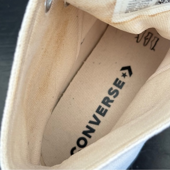 Converse All Star White High-Top Sneakers - Picture 7 of 8